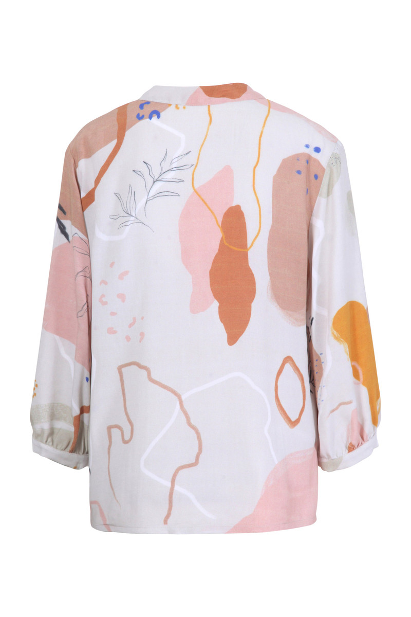 IVKO - Blouse Graphics Motif Nougat