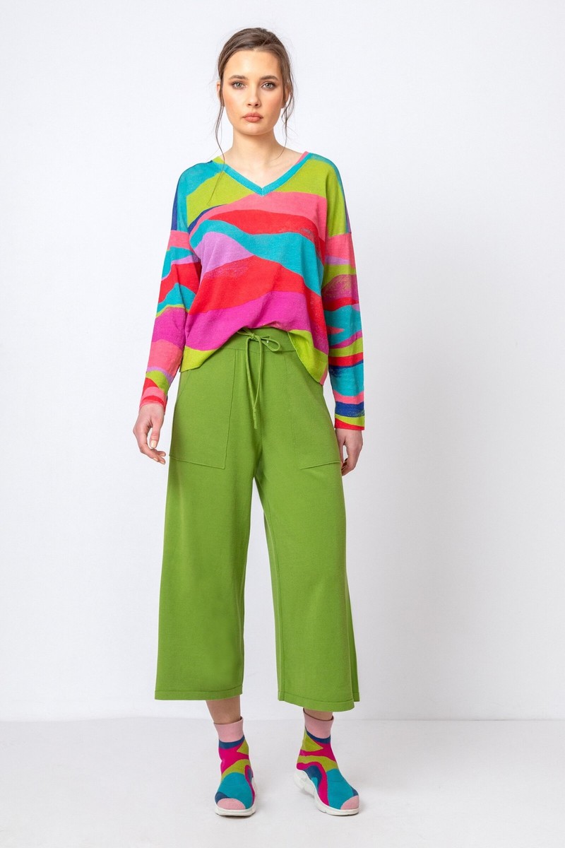 IVKO - Printed Pullover Graphics Motif Red