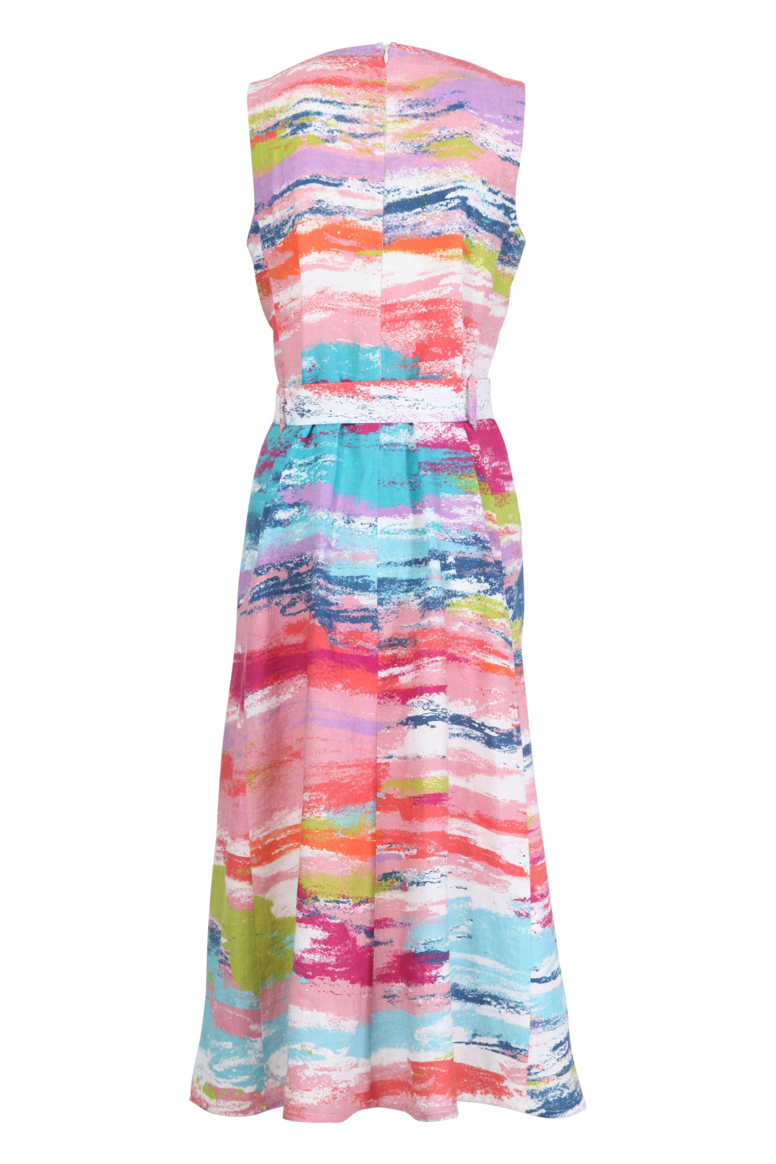 IVKO  Woman IVKO - Dress Stripe Pattern Off-White