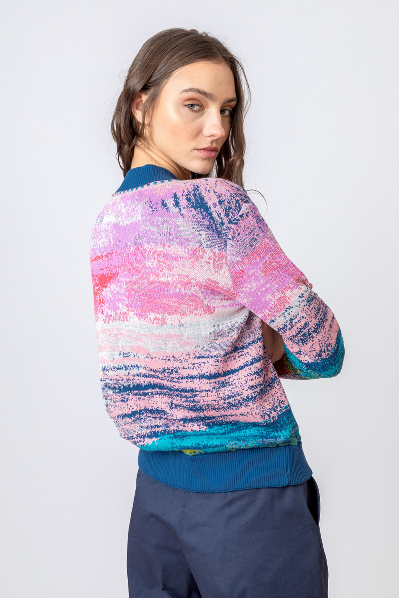 IVKO - Jacket Stripe Pattern Off-White