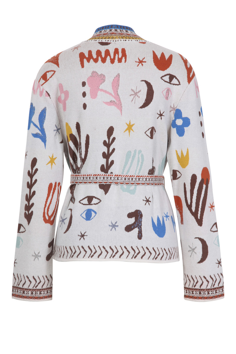 IVKO - Jacquard Jacket Nomad Motif Nougat