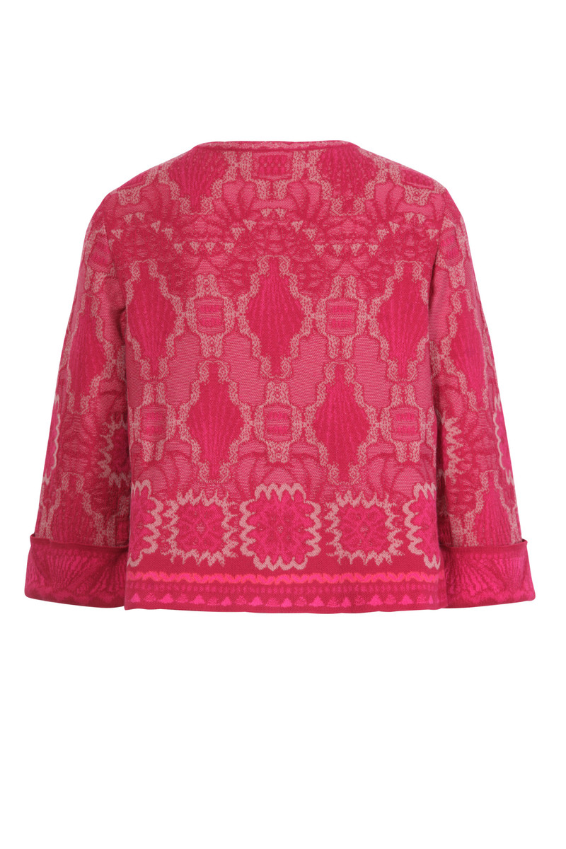 IVKO Outlet - Cardigan Ornament Pattern Rosewood