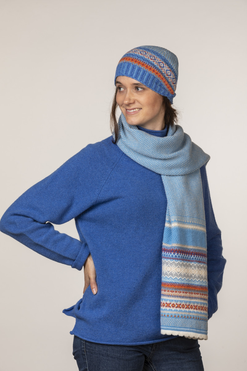 Eribé - Alpine Scarf Cornflower