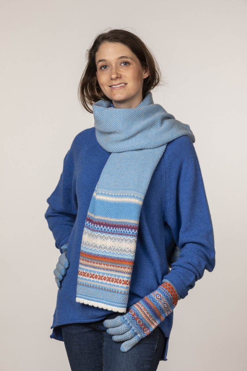 Eribé - Alpine Scarf Cornflower