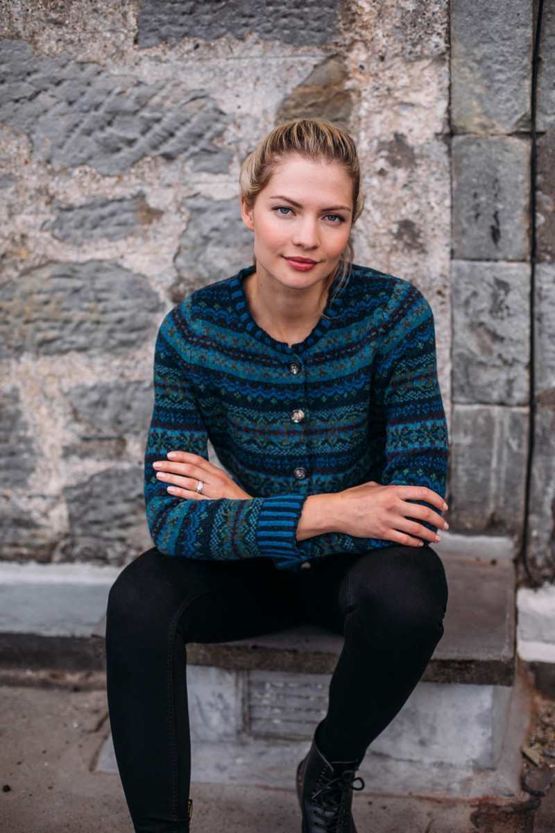 Eribé - Westray Cardigan Jade