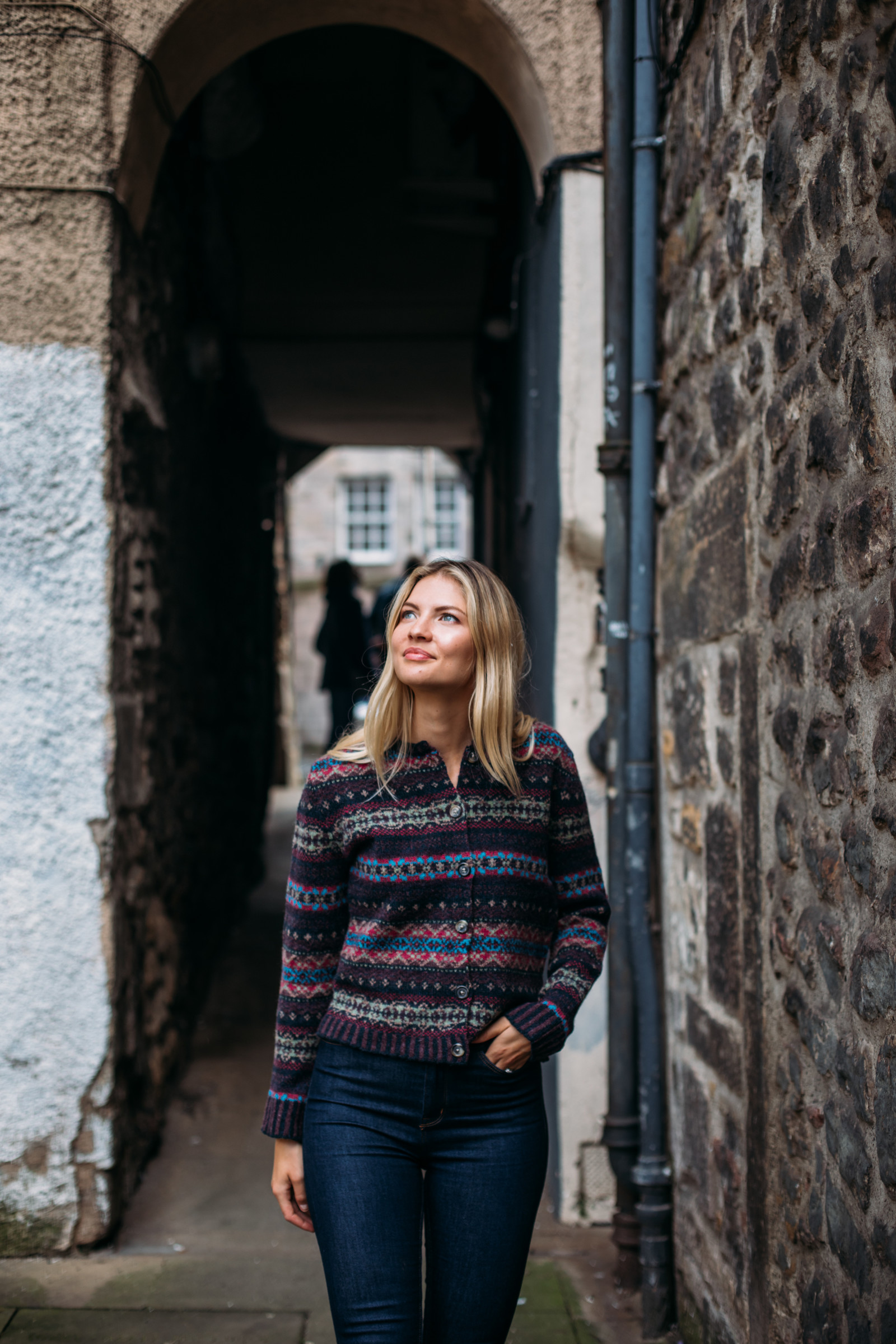 Eribé Eribé - Westray Cardigan Rubyglow