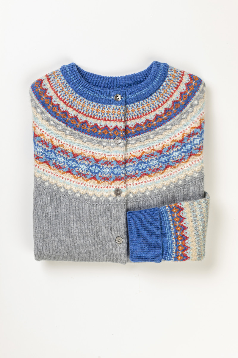 Eribé - Alpine Cardigan Cornflower