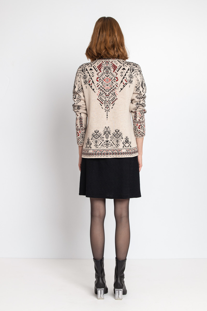 IVKO - Jacquard Jacket Root Pattern Off-White