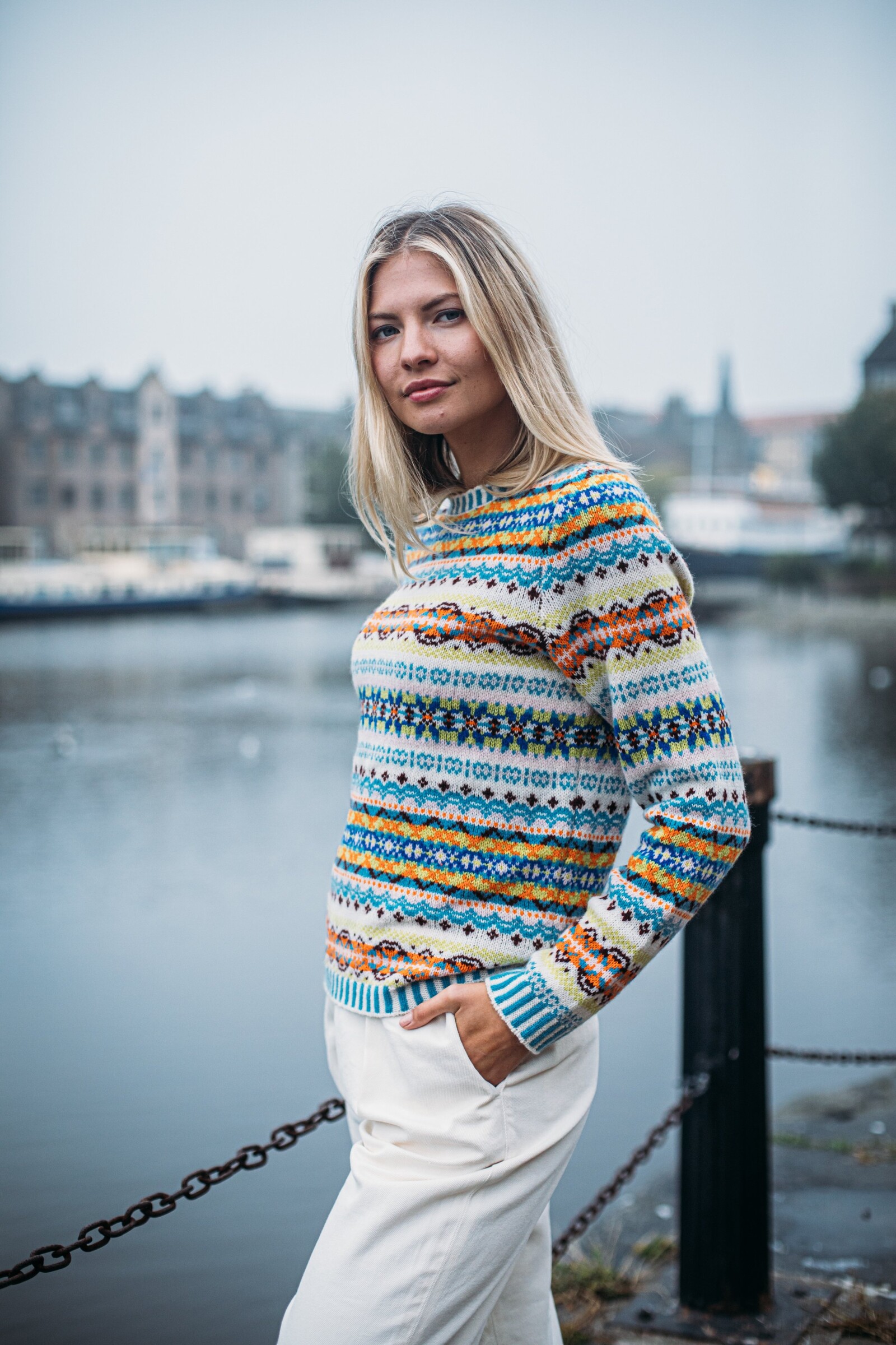 Eribé Eribé - Kinross Sweater Tulip