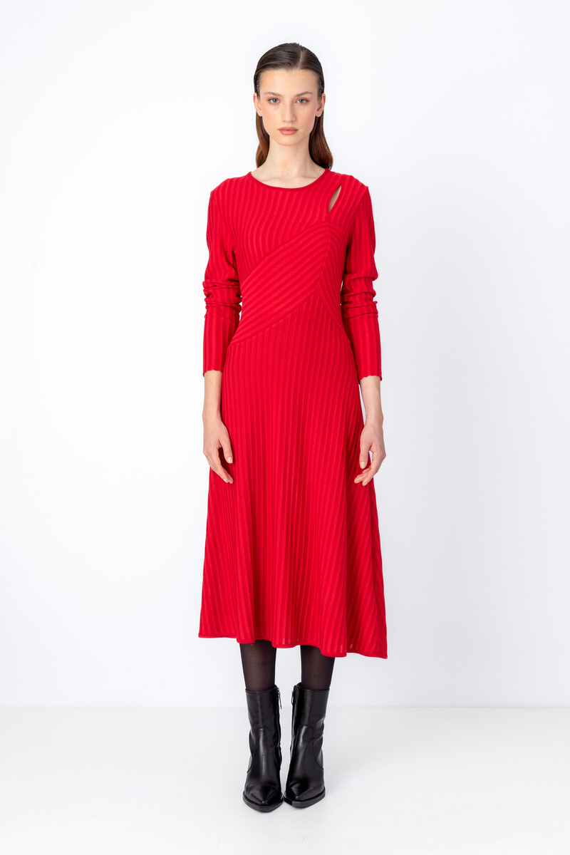 IVKO - Asymmetric Dress Red