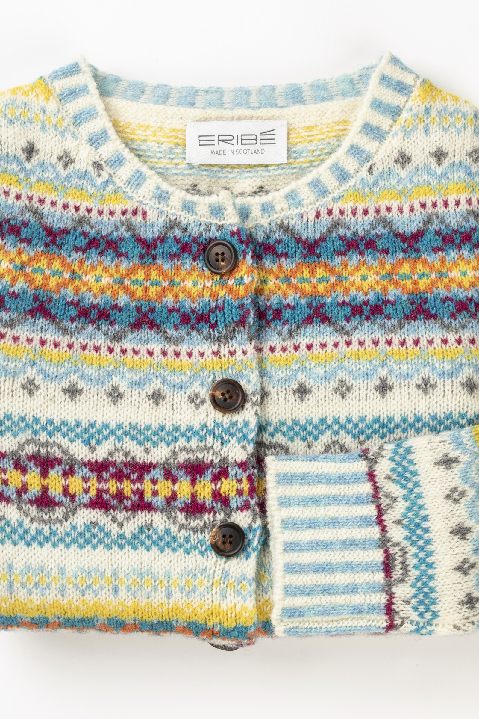 Eribé Eribé - Westray Cardigan Budgie