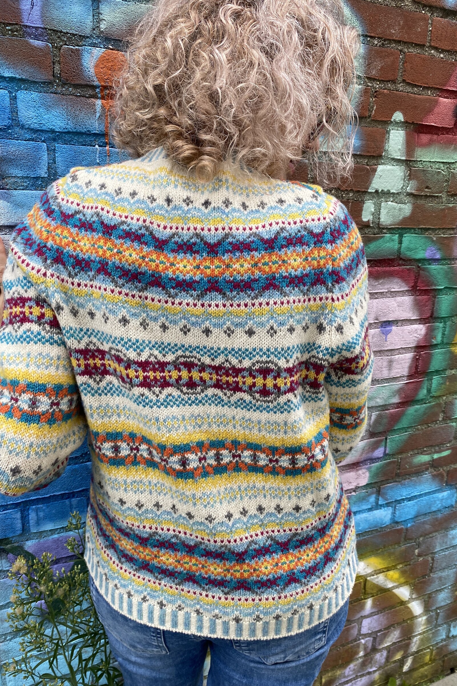 Eribé Eribé - Westray Cardigan Budgie