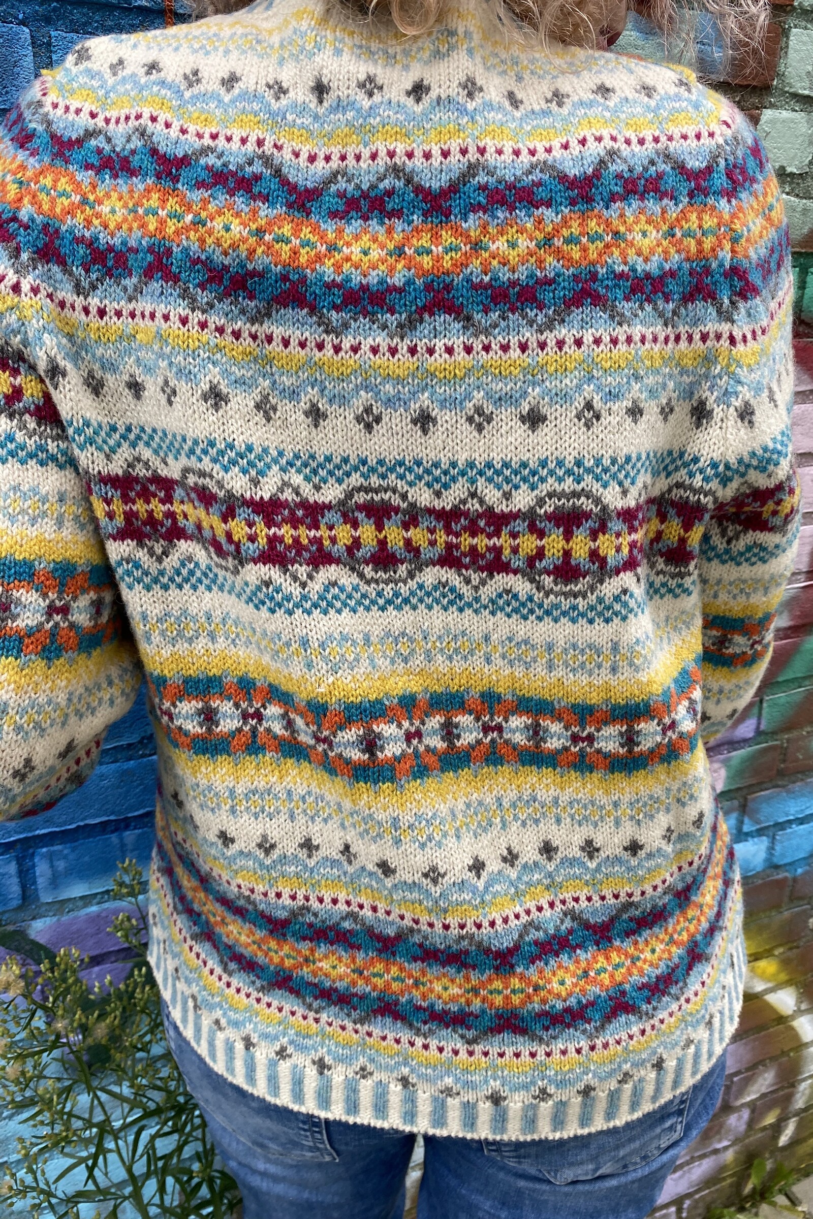 Eribé Eribé - Westray Cardigan Budgie