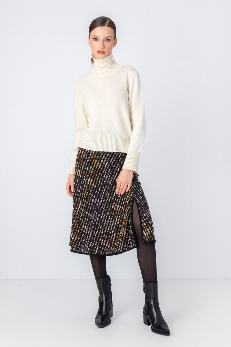 IVKO - Knitted Skirt Tabac