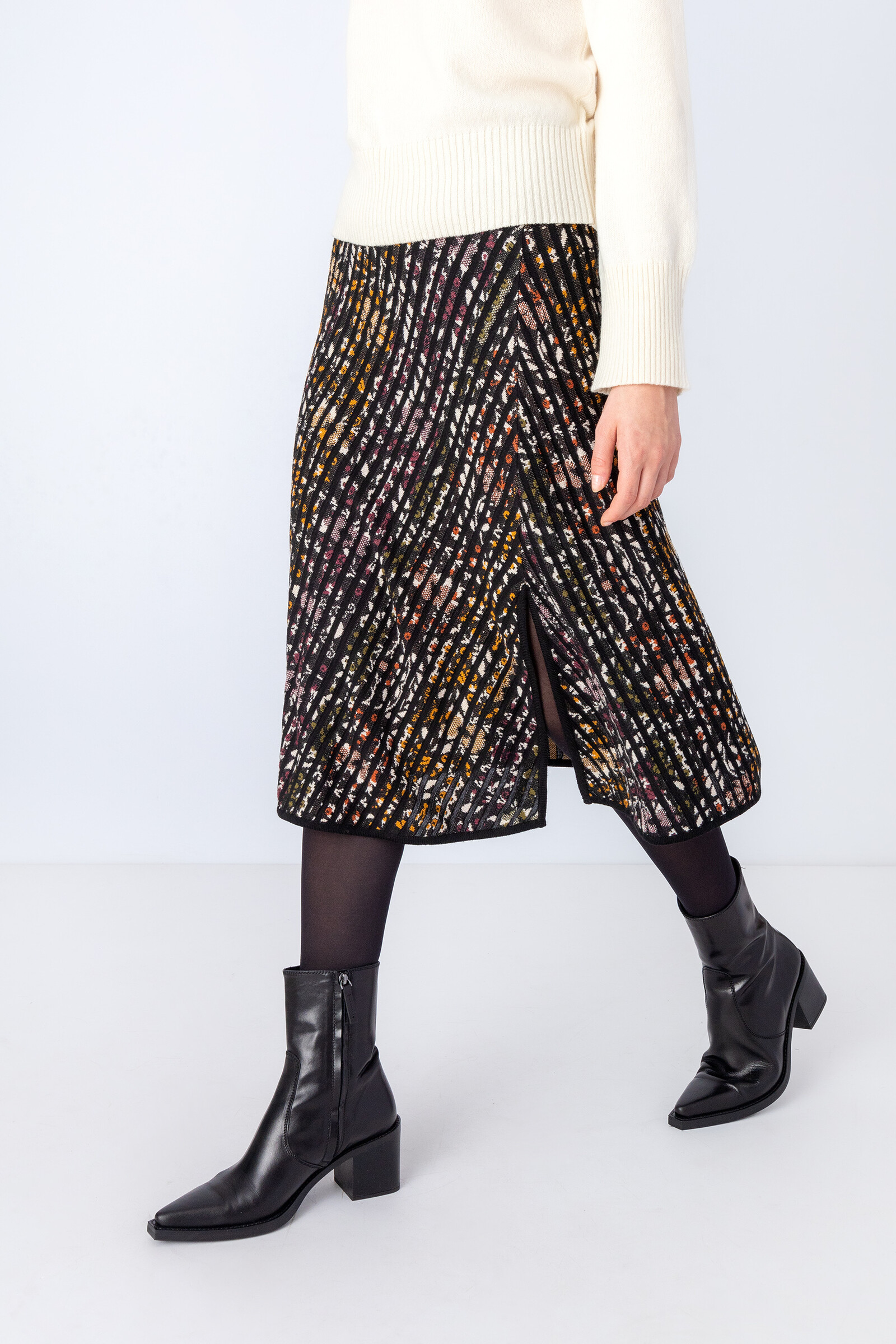 IVKO  Woman IVKO - Knitted Skirt Tabac