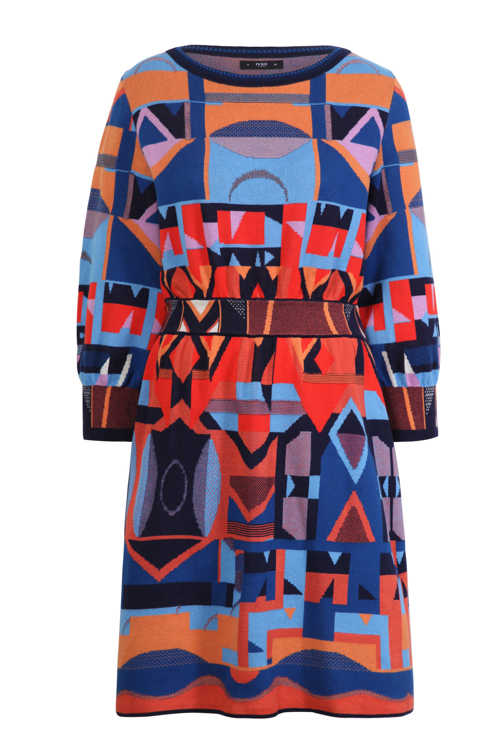 IVKO  Woman IVKO - Dress Abstract Pattern Marine