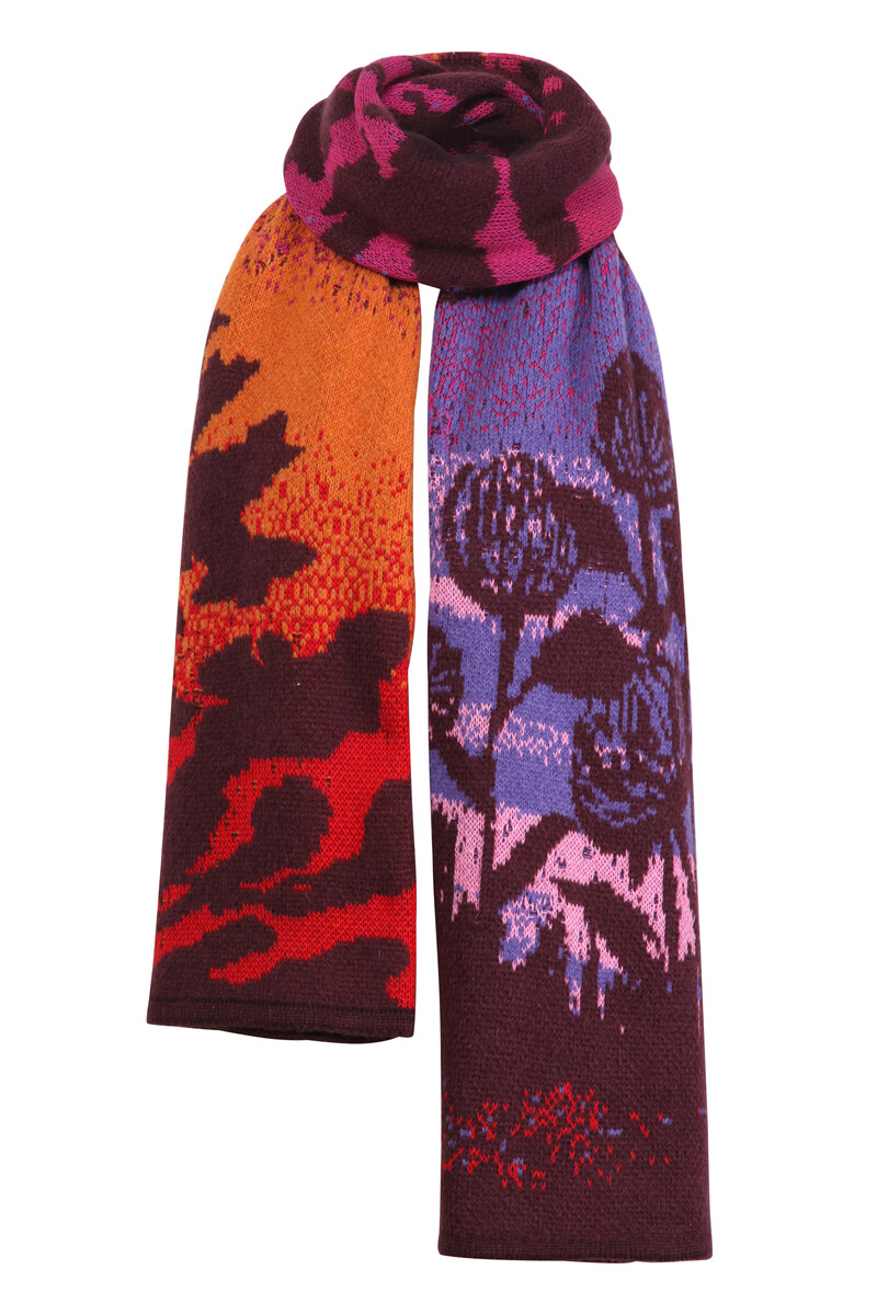 IVKO - Scarf Sunset Sunrise Motive Blackberry