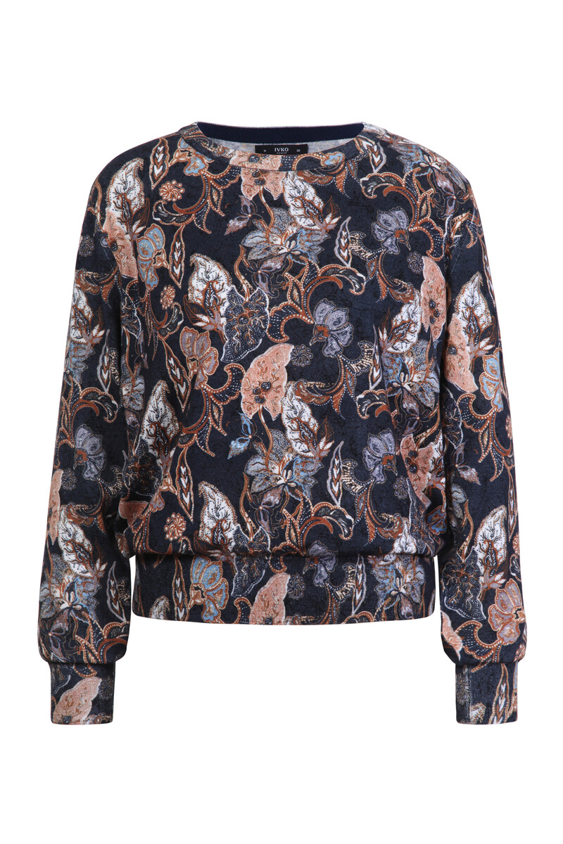 IVKO - Pullover Batic Print Marine