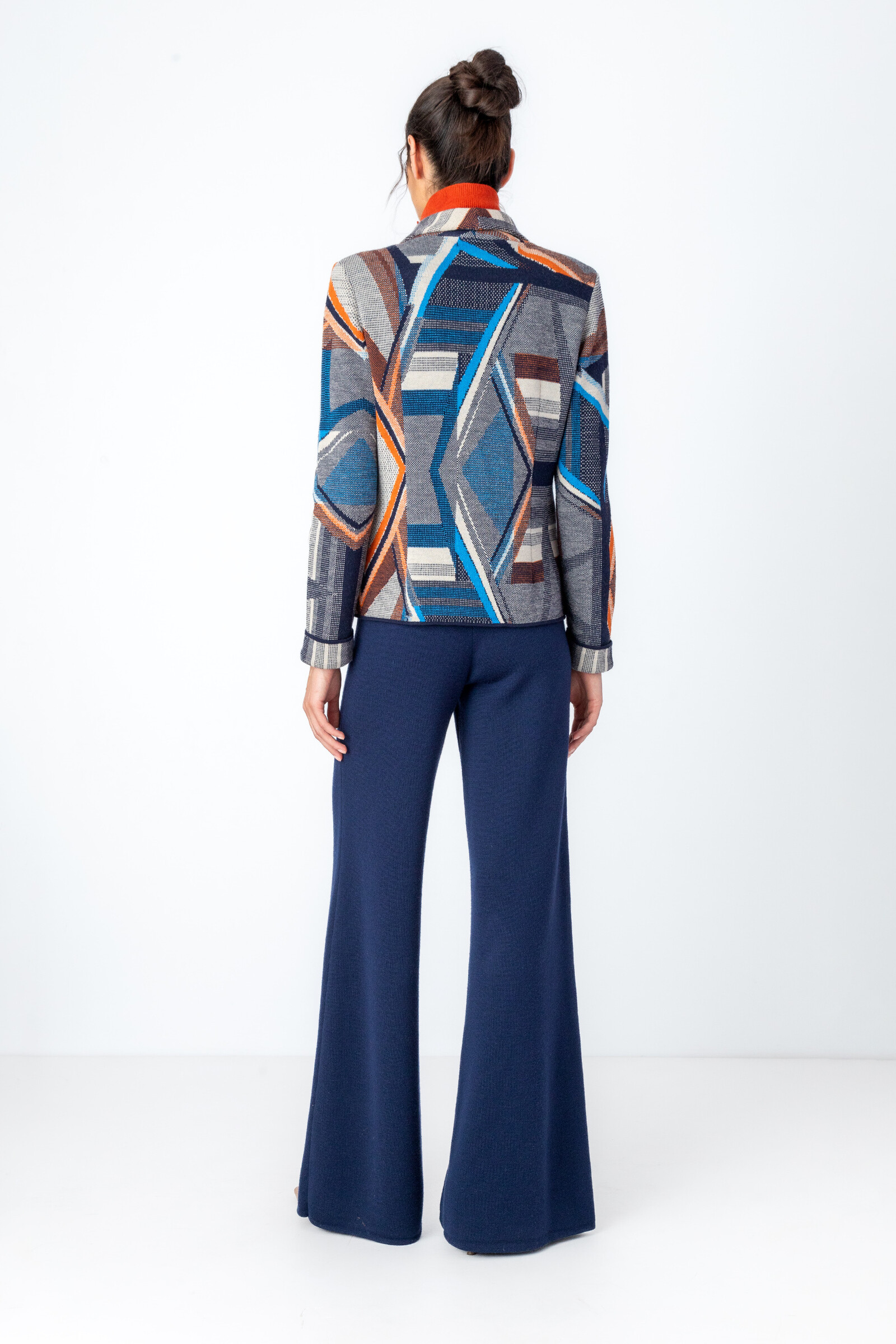 IVKO  Woman IVKO - Blazer Abstract Pattern Marine