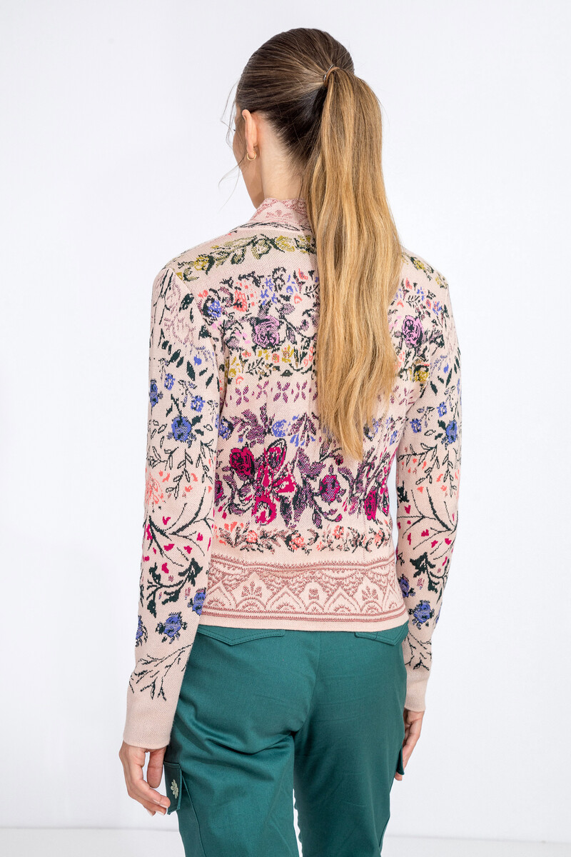 IVKO - Jacquard Jacket Andalusia Pattern Powder