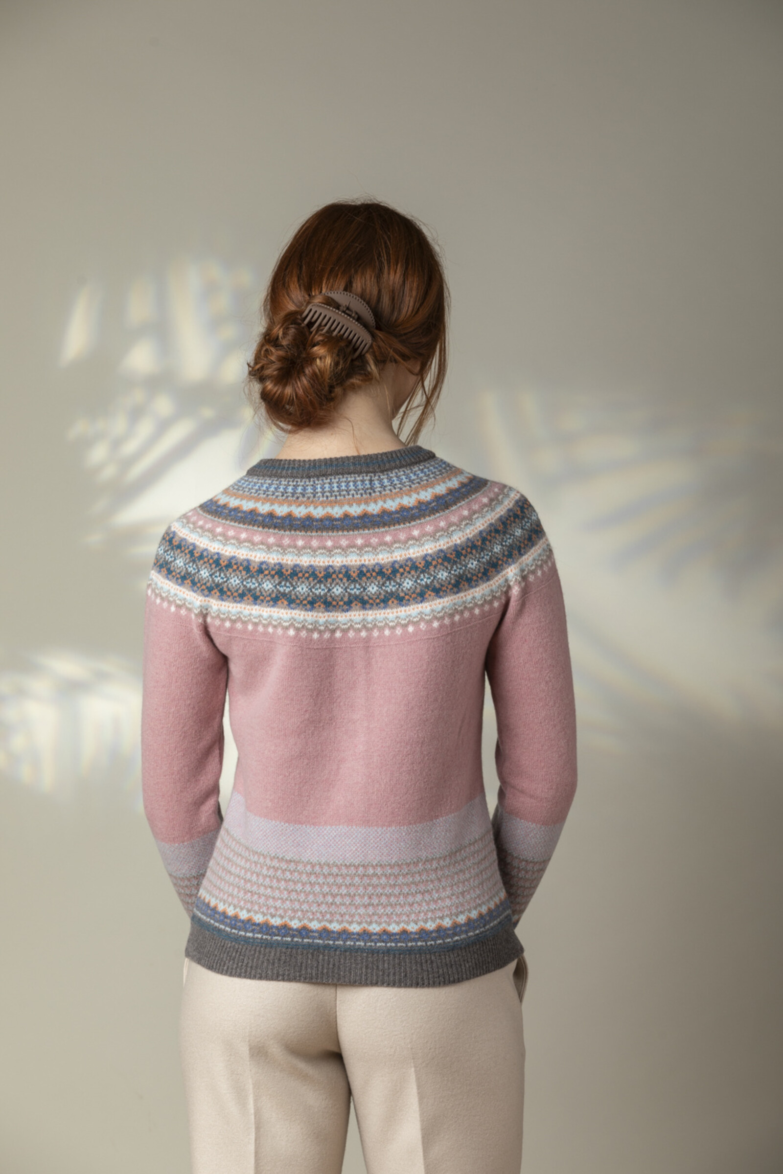 Eribé Eribé - Alpine Cardigan Vintage Pink