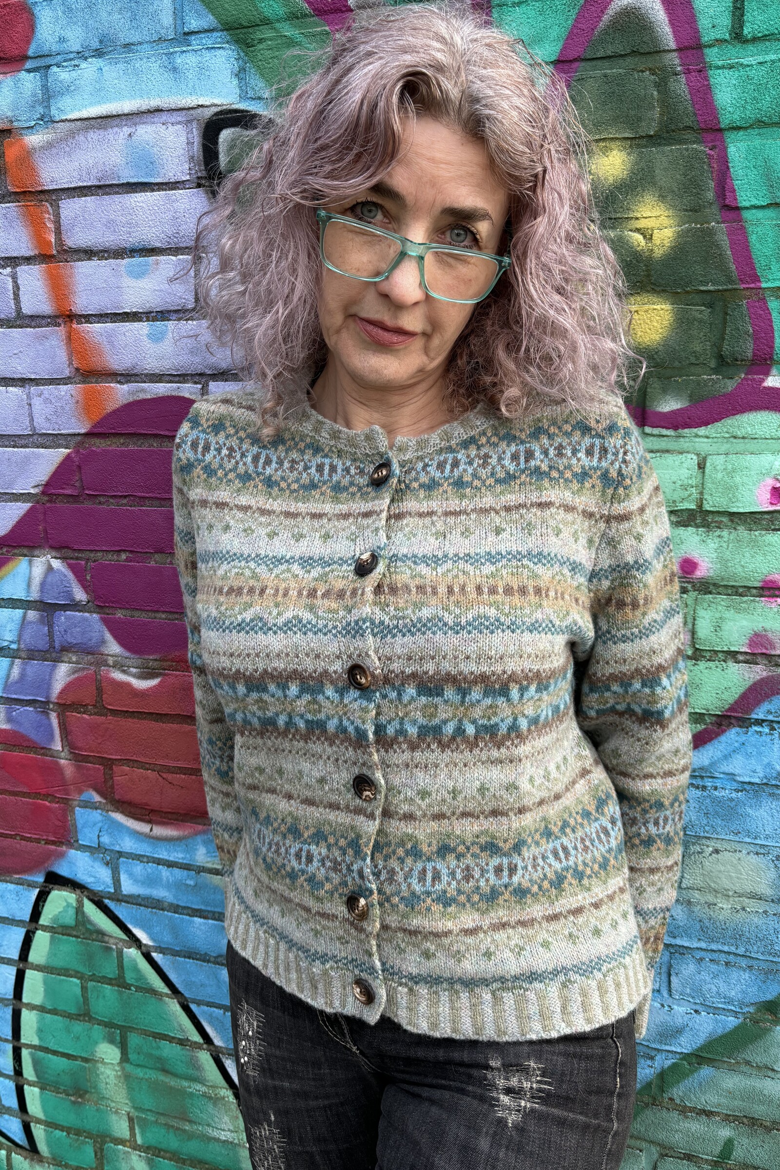 Eribé Eribé - Westray Cardigan Wintersonne