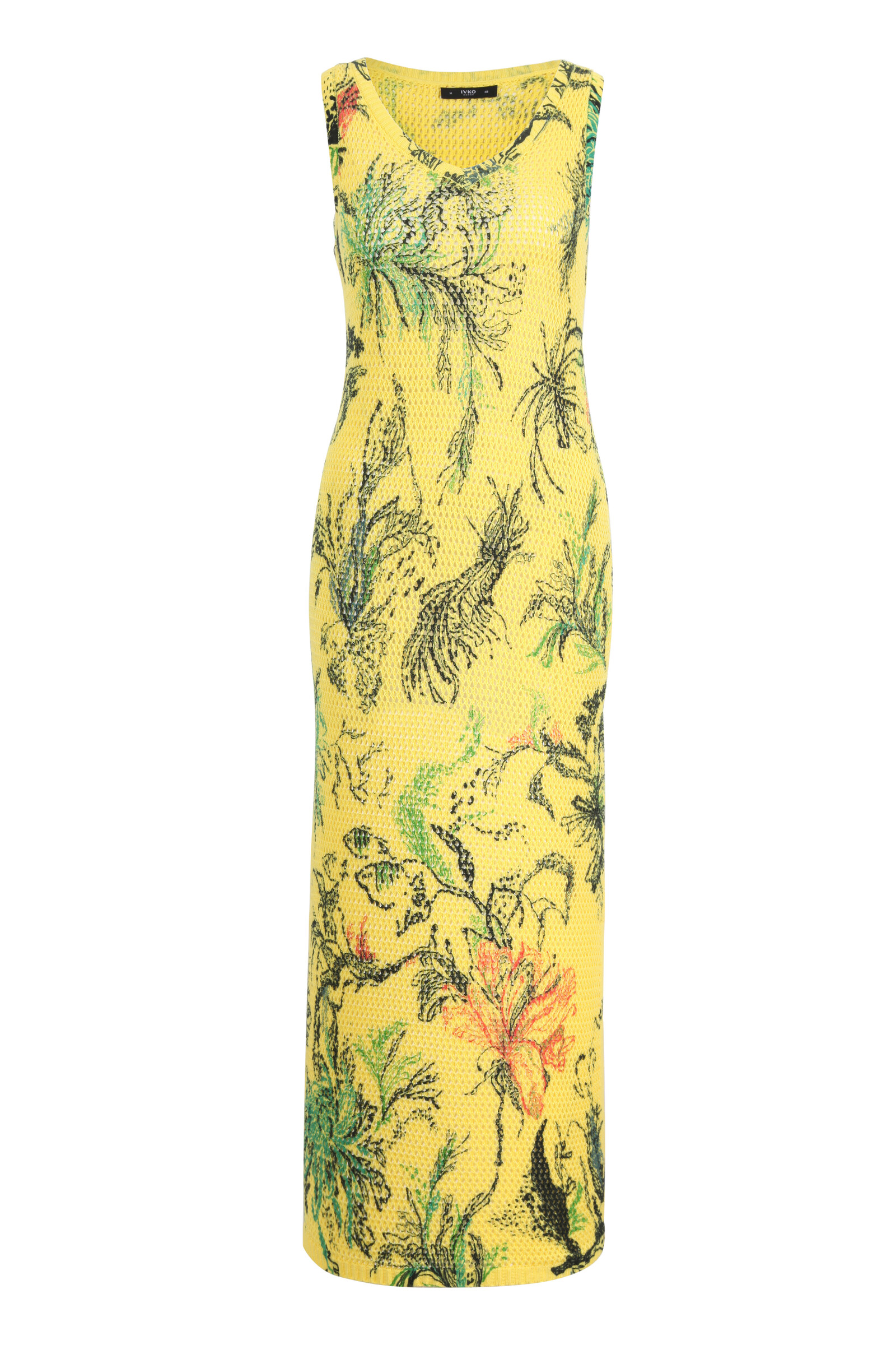 IVKO  Woman IVKO - Printed Dress Seabed Motif Yellow