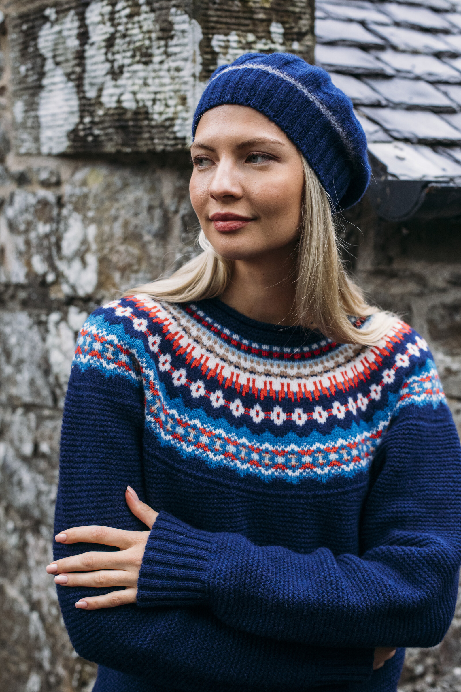 Eribé Eribé - Stoneybrek Sweater Lyon