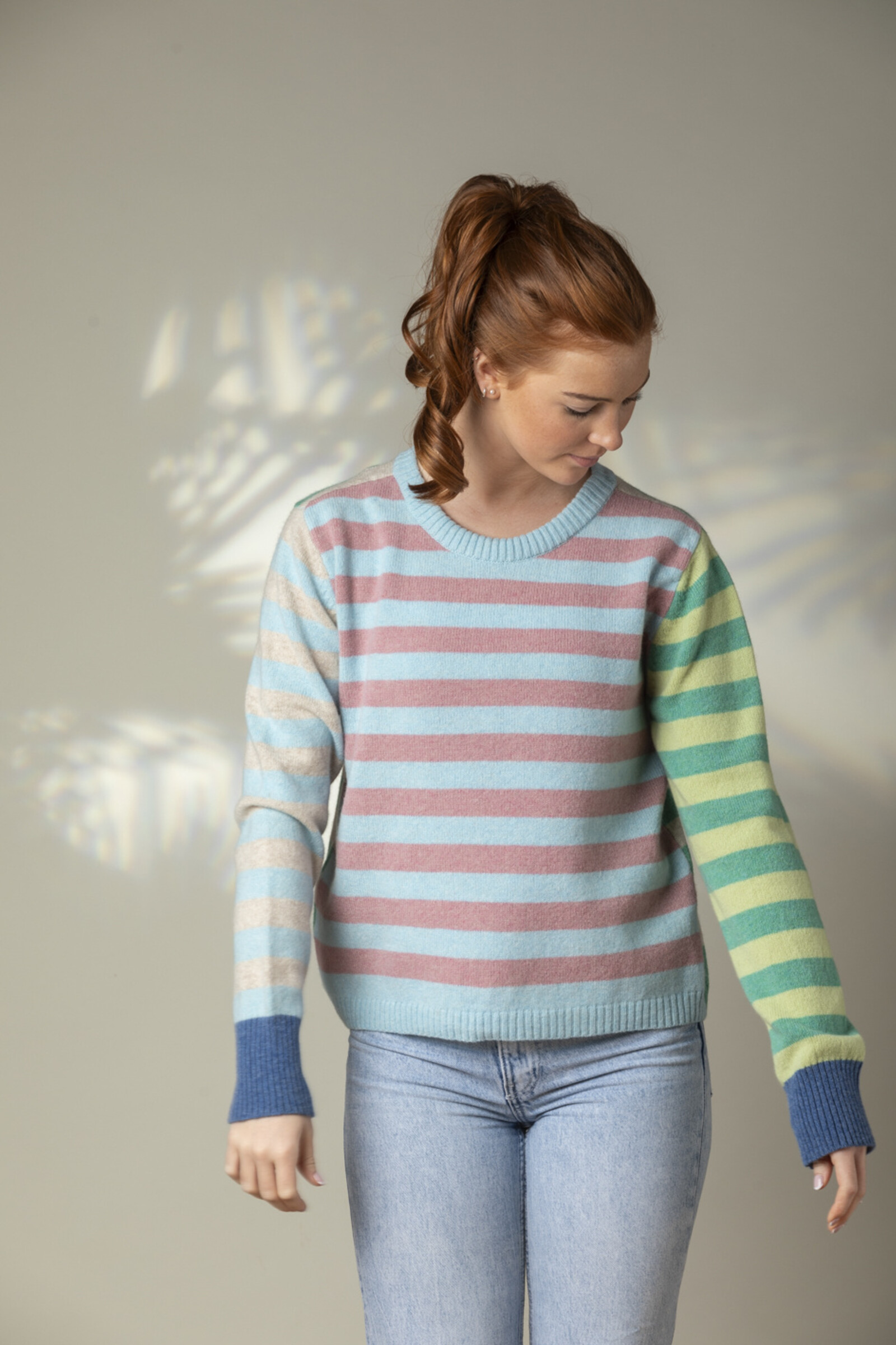 Eribé Eribé - Stobo Stripe Sweater Calamine