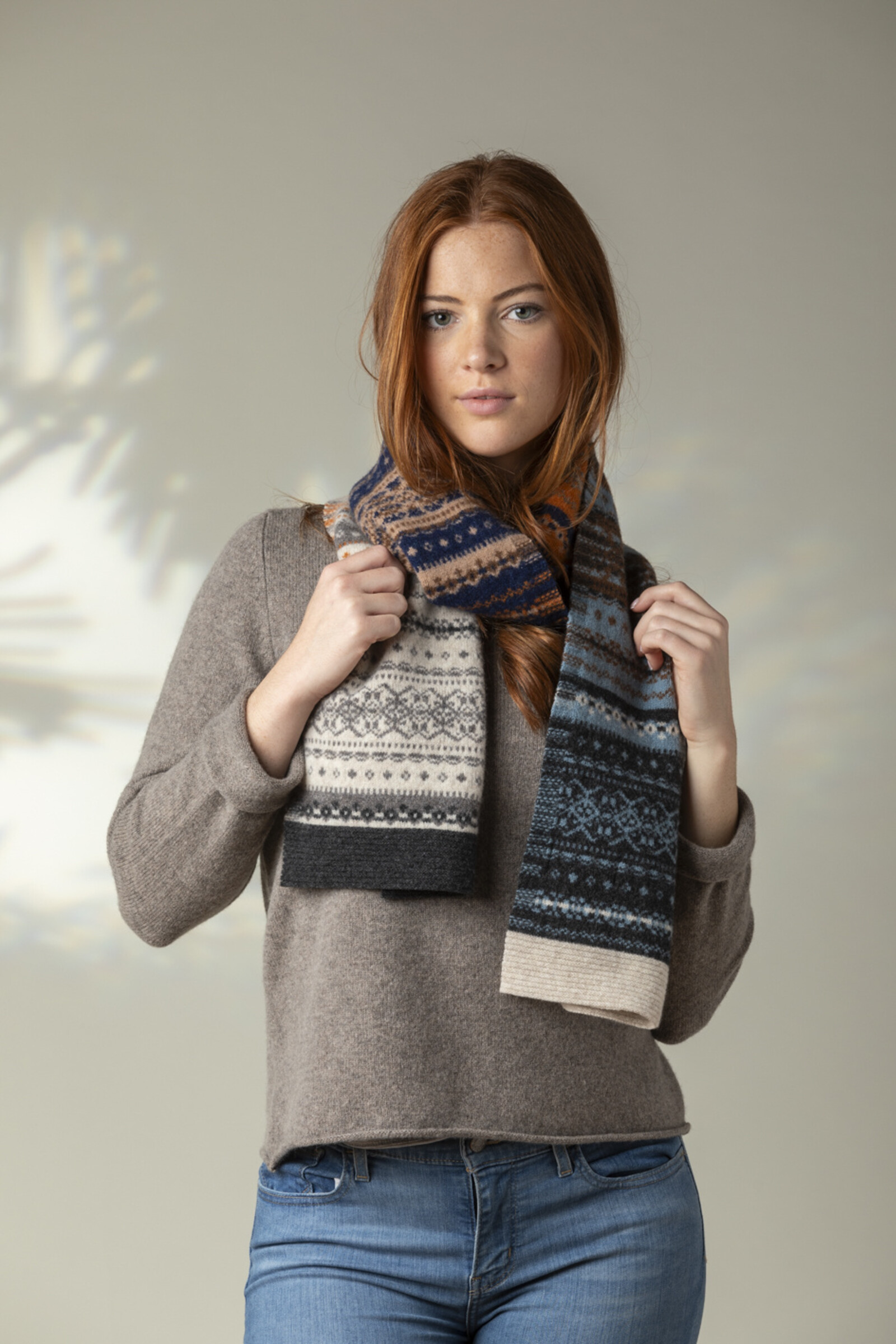 Eribé Eribé - Alloa Fairisle Scarf Winter