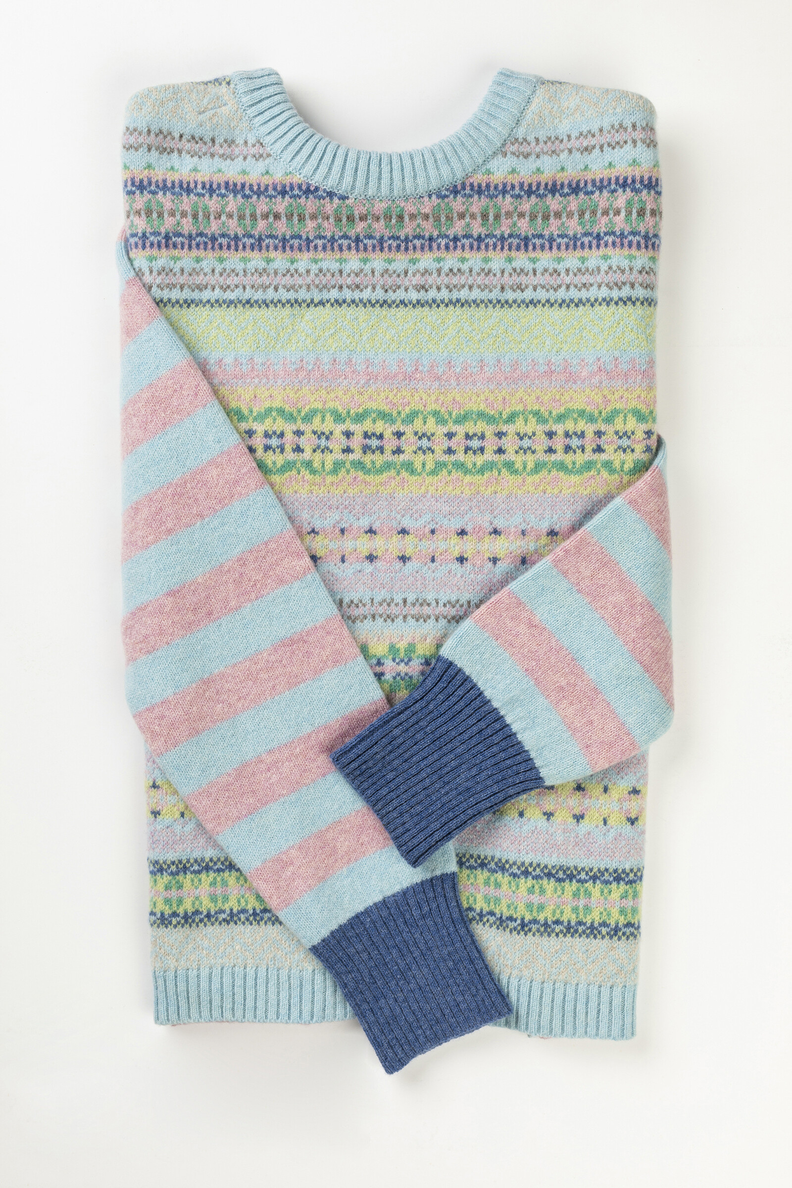 Eribé Eribé - Stobo Fairisle Sweater Calamine