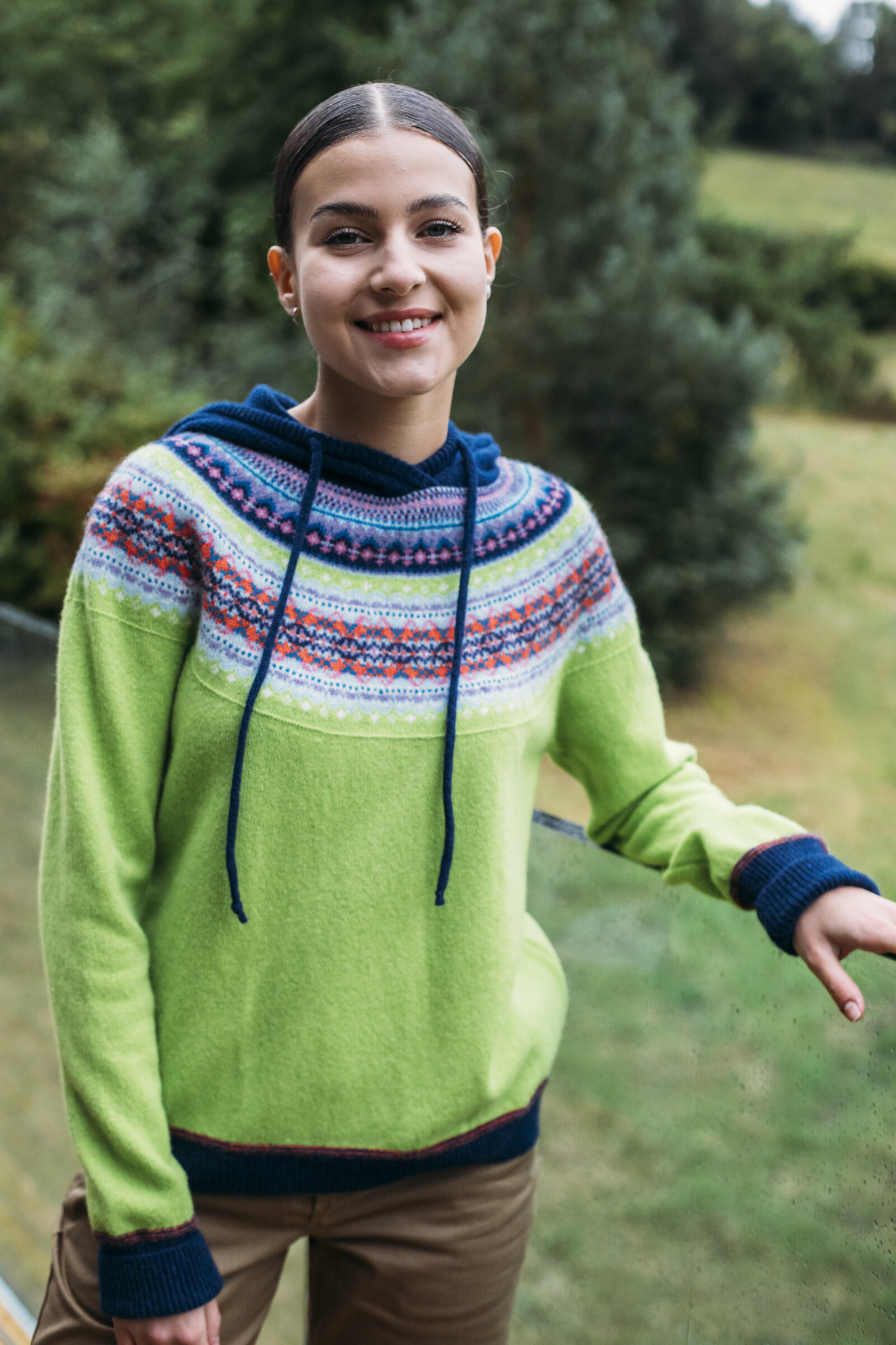 Eribé Eribé - Alpine Hoody Sweater Figaro