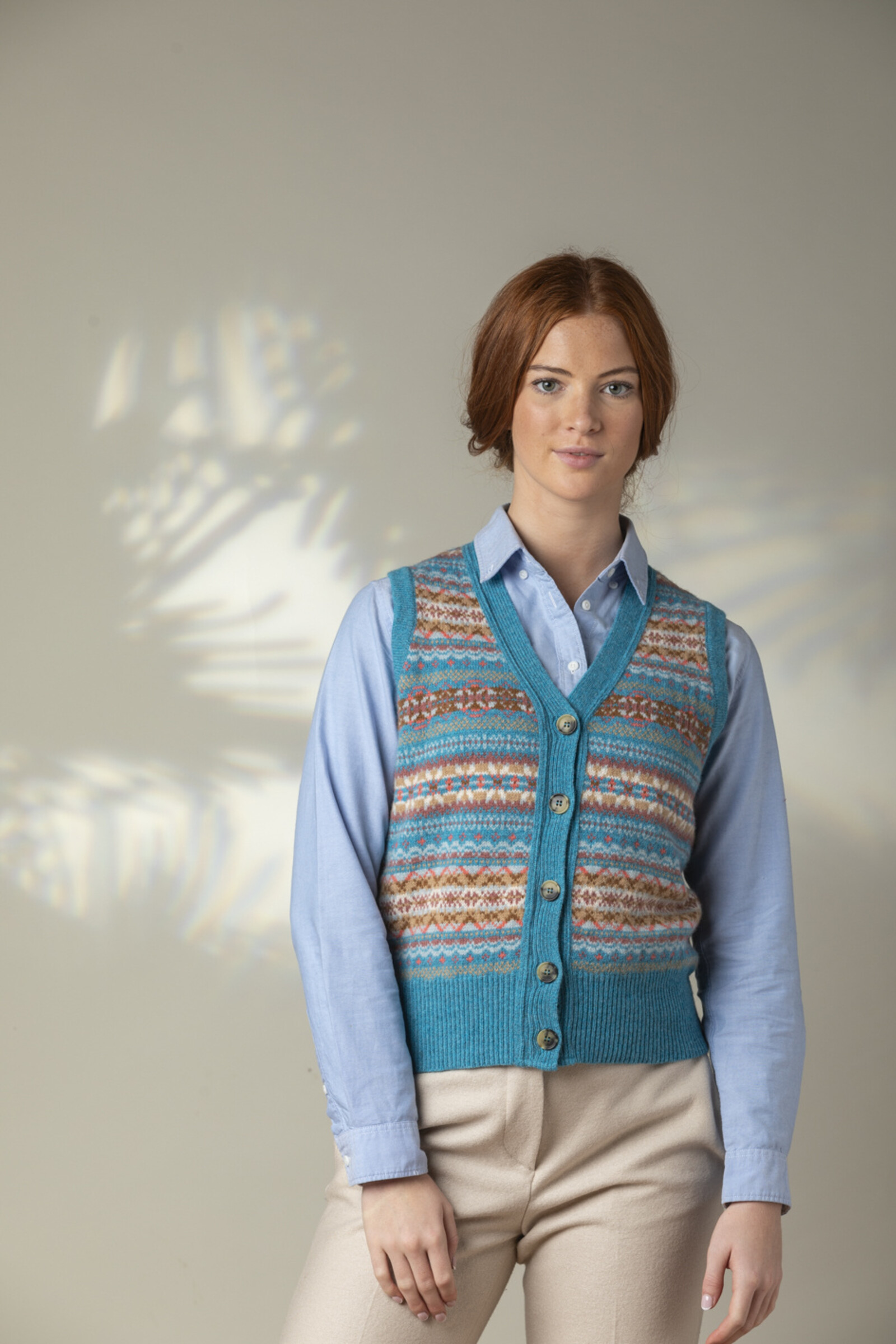 Eribé Eribé - Kinross Waistcoat Topaz