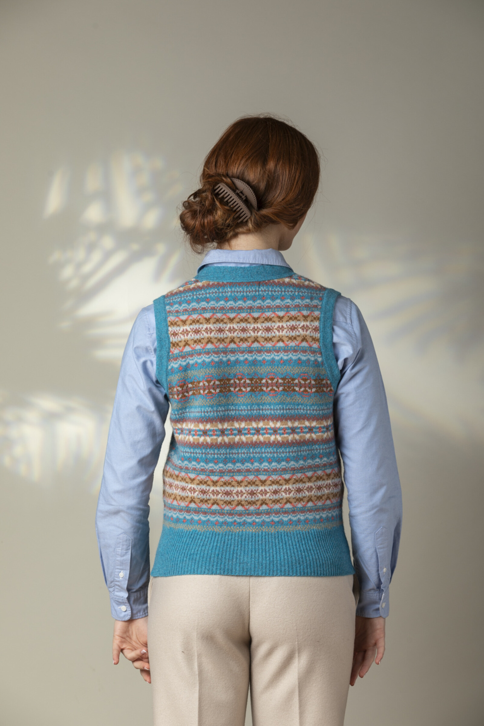 Eribé Eribé - Kinross Waistcoat Topaz