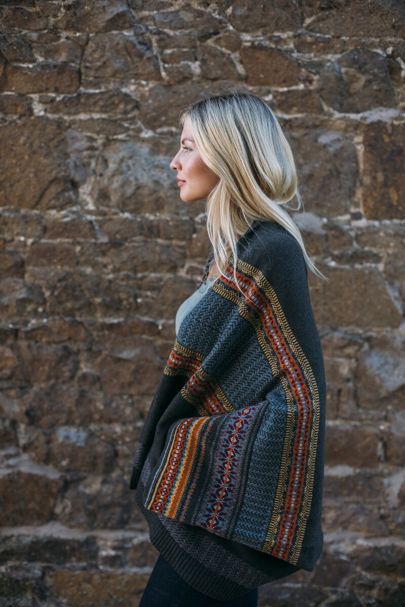 Eribé - Montrose Blanket Coat Bracken