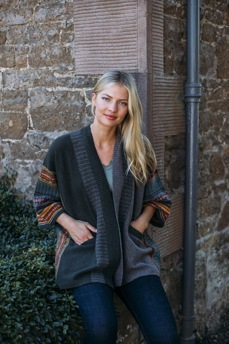 Eribé - Montrose Blanket Coat Bracken