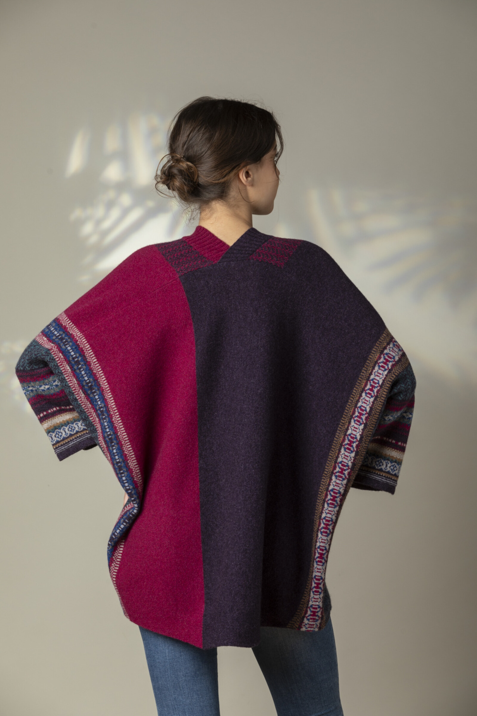 Eribé Eribé - Montrose Blanket Coat Bramble