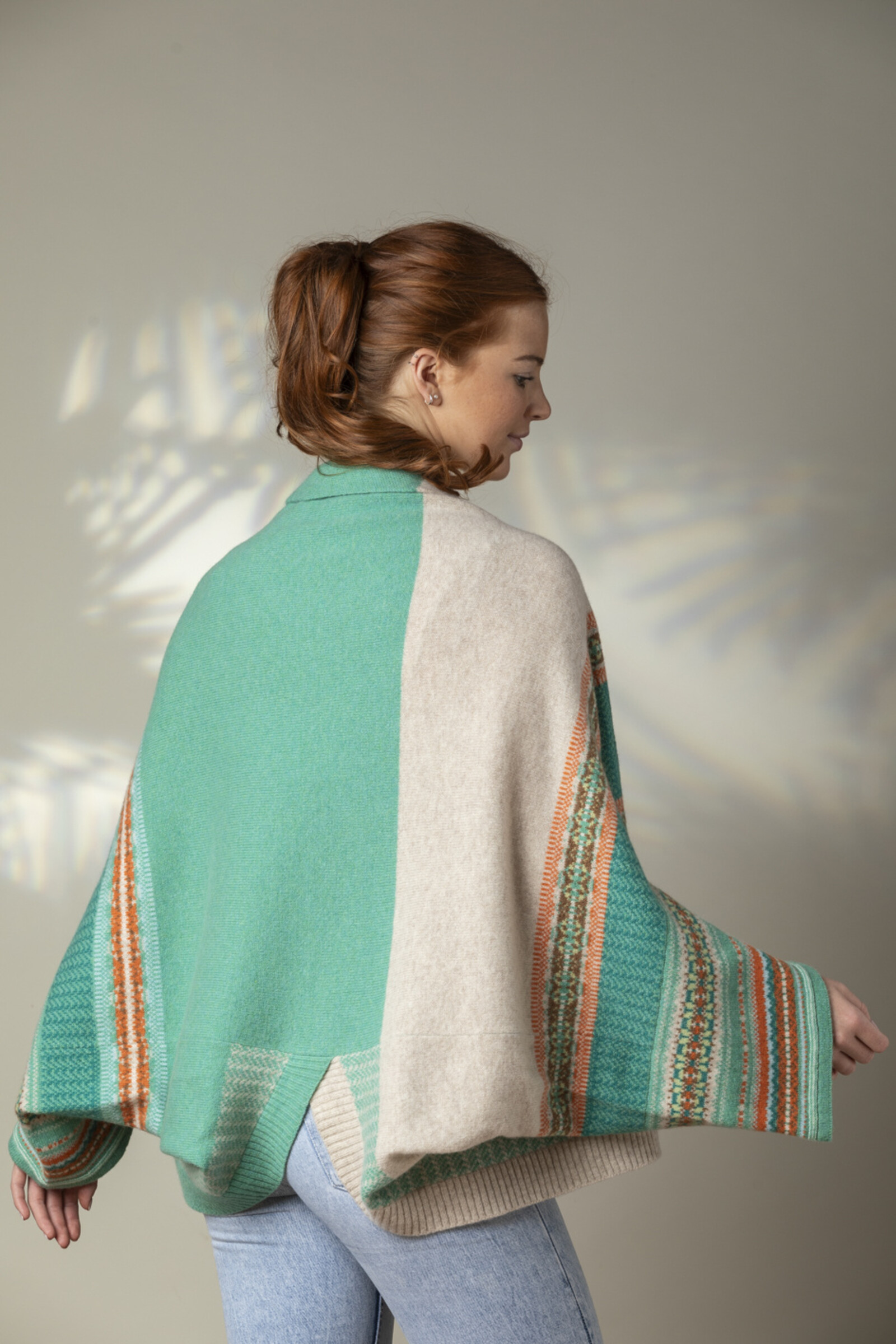 Eribé Eribé - Montrose Blanket Coat Peridot