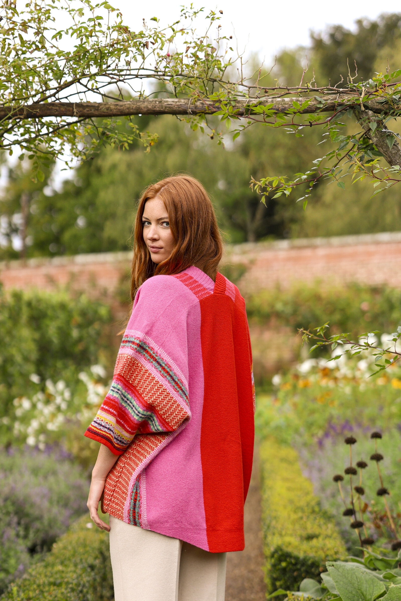 Eribé Eribé - Montrose Blanket Coat Scarlet