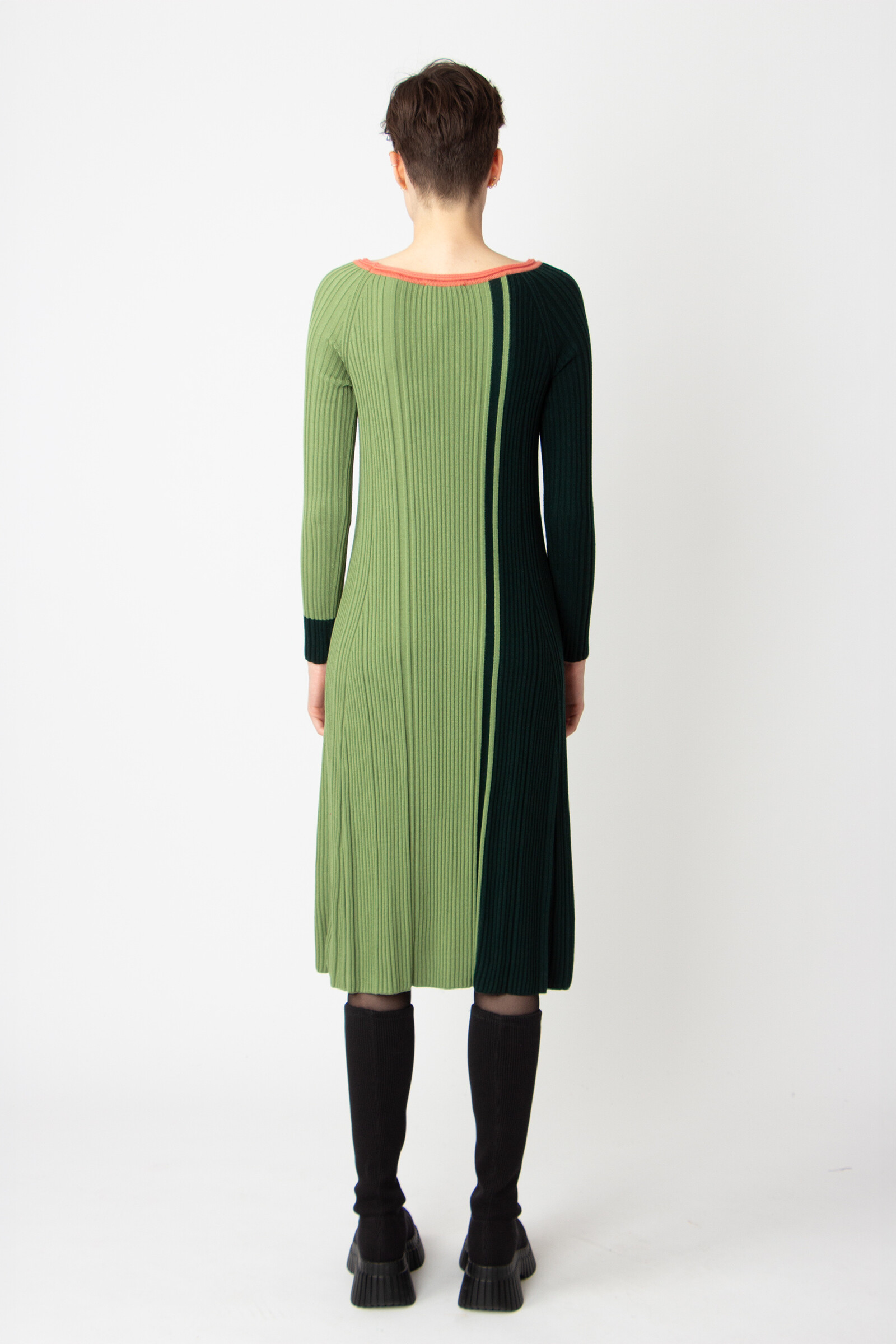 IVKO  Woman IVKO - Jacquard Dress Color Blocking Granny