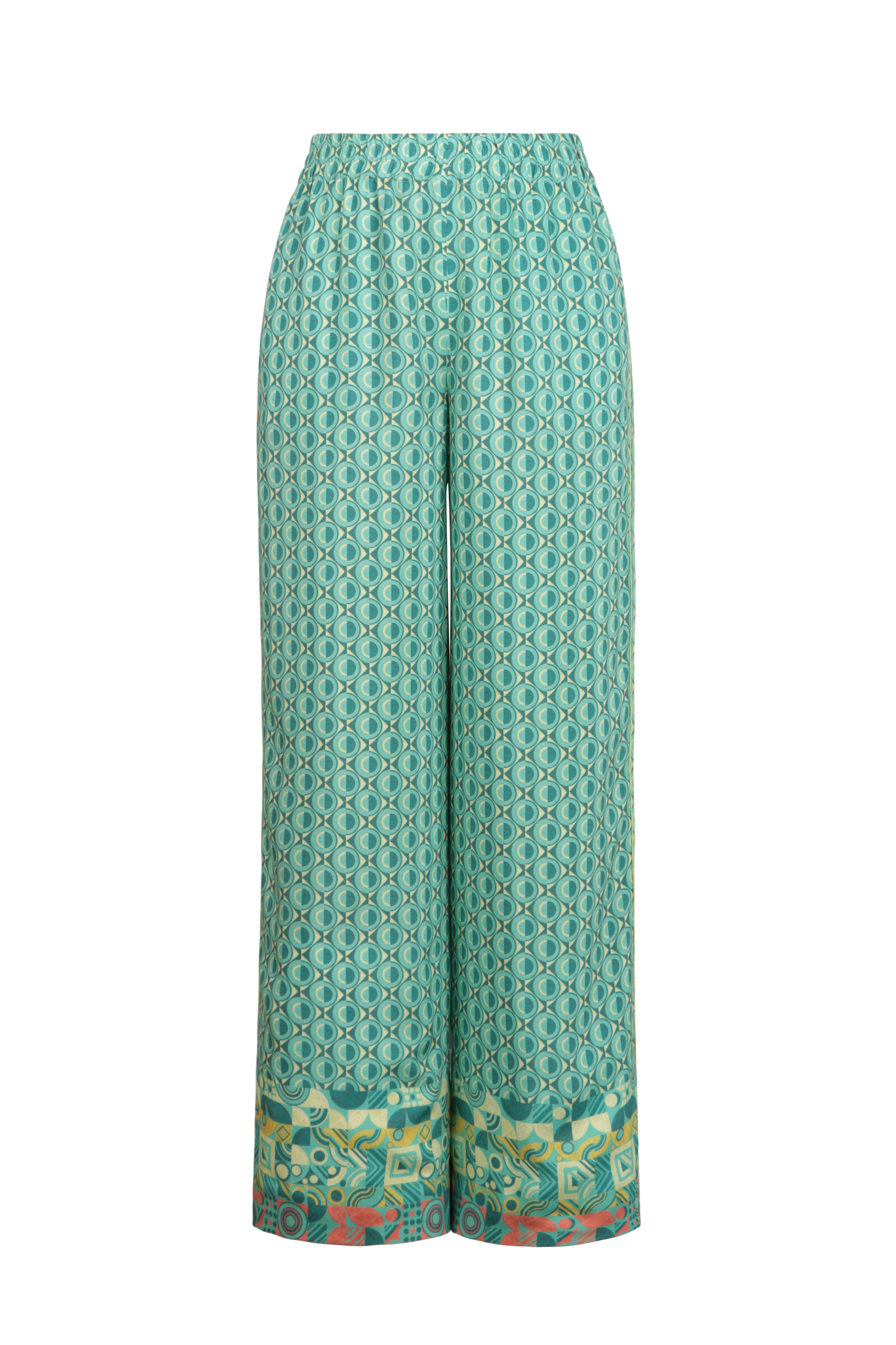 IVKO  Woman IVKO - Pants Mix & Match Pattern Aqua
