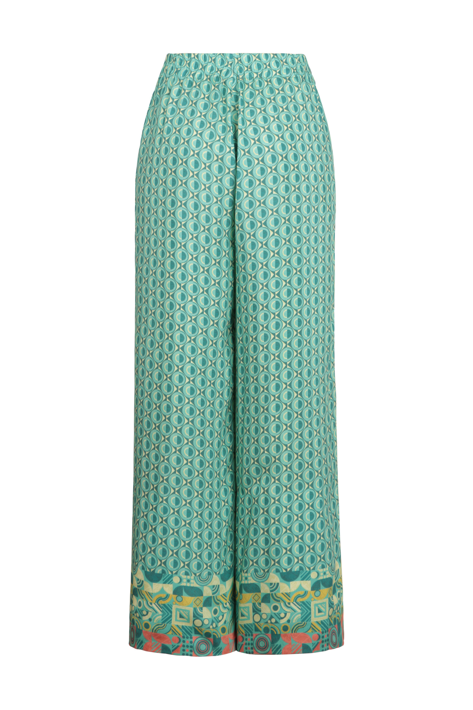 IVKO  Woman IVKO - Pants Mix & Match Pattern Aqua