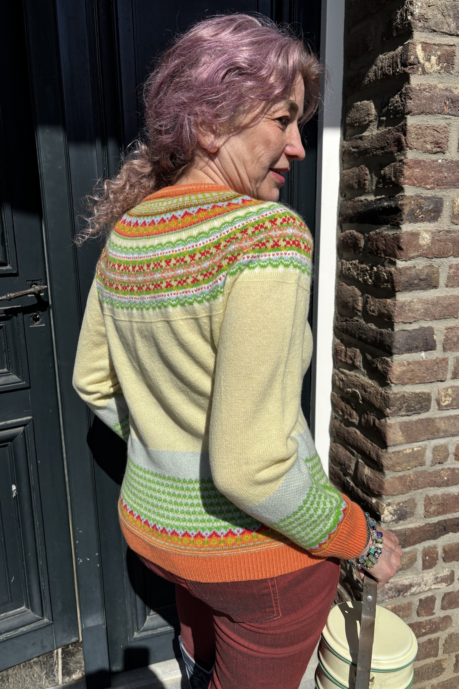 Eribé Eribé - Alpine Cardigan Limoncello