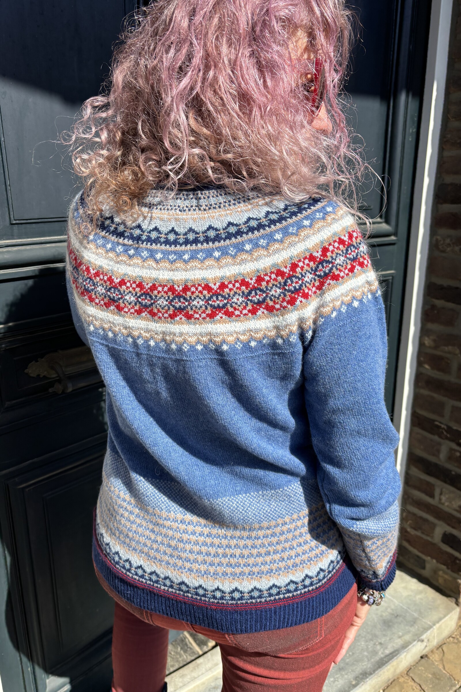 Eribé Eribé - Alpine Cardigan Blue Morning
