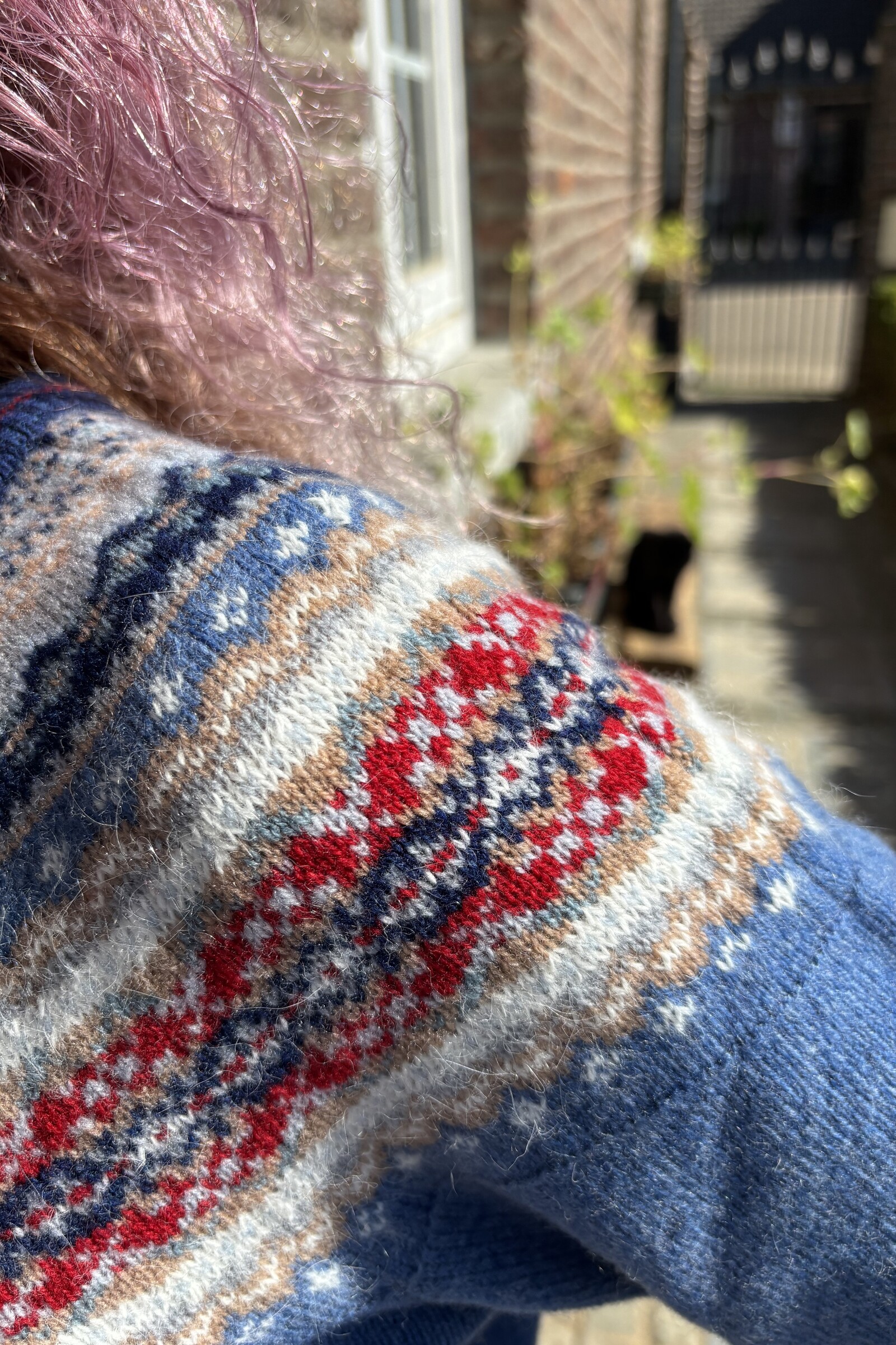 Eribé Eribé - Alpine Cardigan Blue Morning