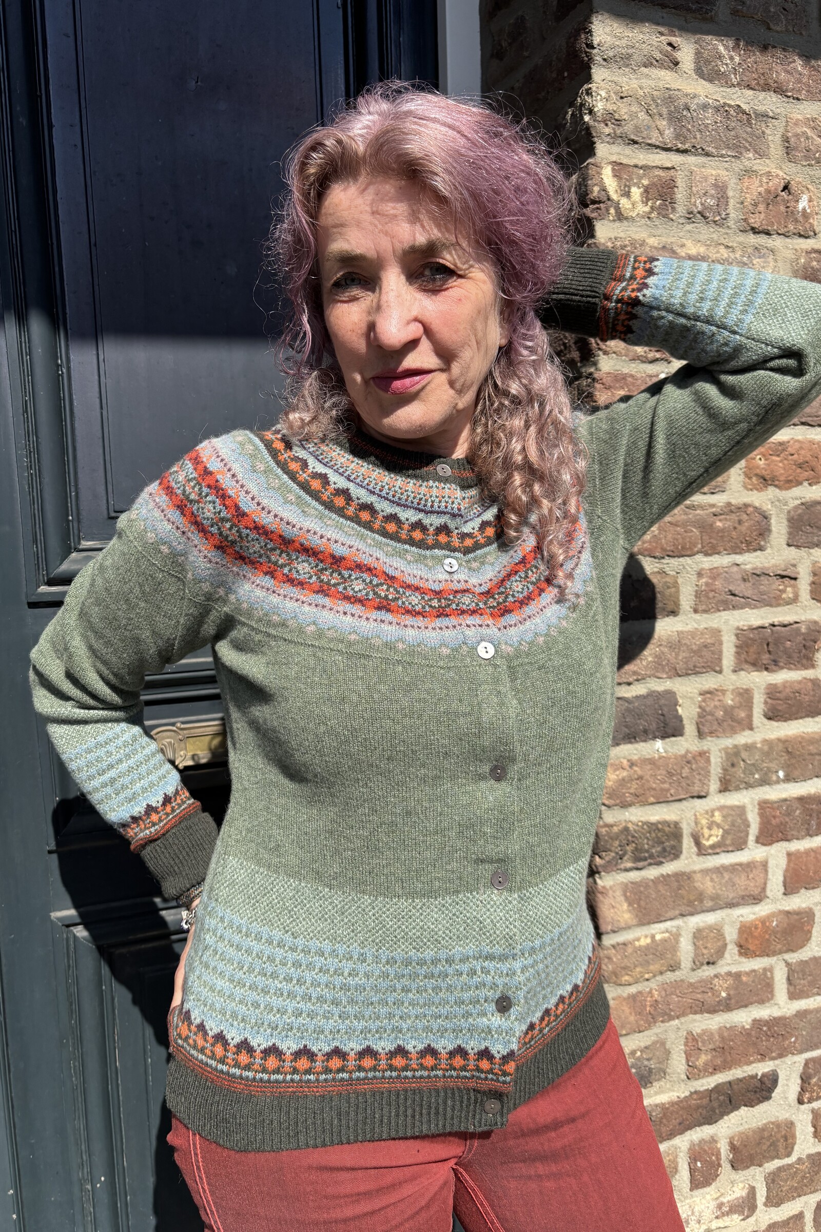 Eribé Eribé - Alpine Cardigan Braemar