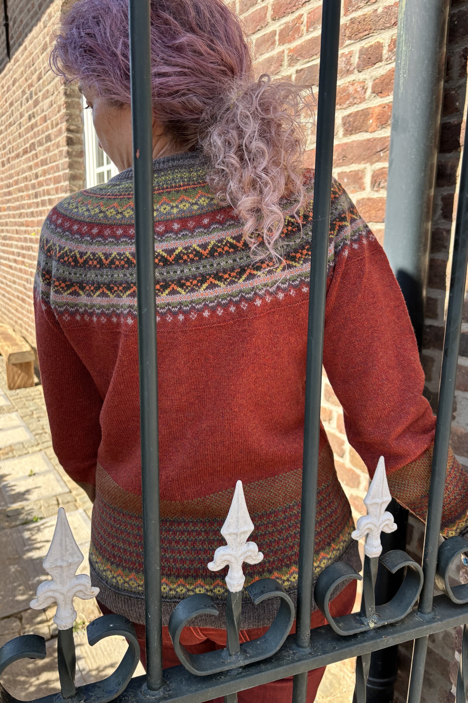 Eribé Eribé - Alpine Cardigan Copperleaf