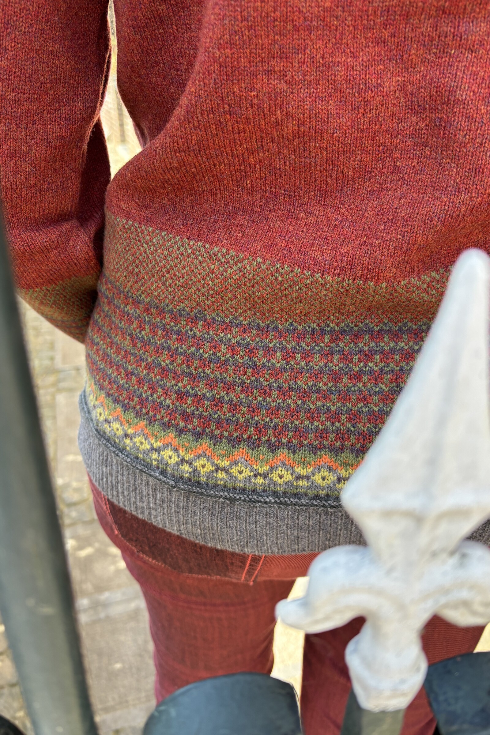 Eribé Eribé - Alpine Cardigan Copperleaf