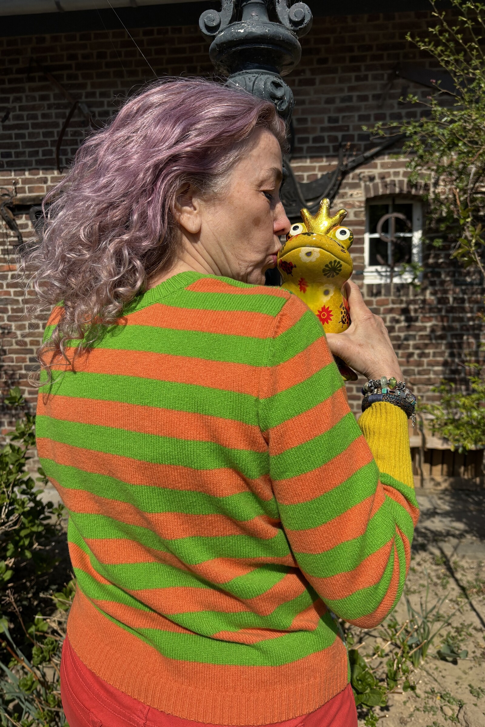 Eribé Eribé - Stobo Fairisle Sweater Spring Green