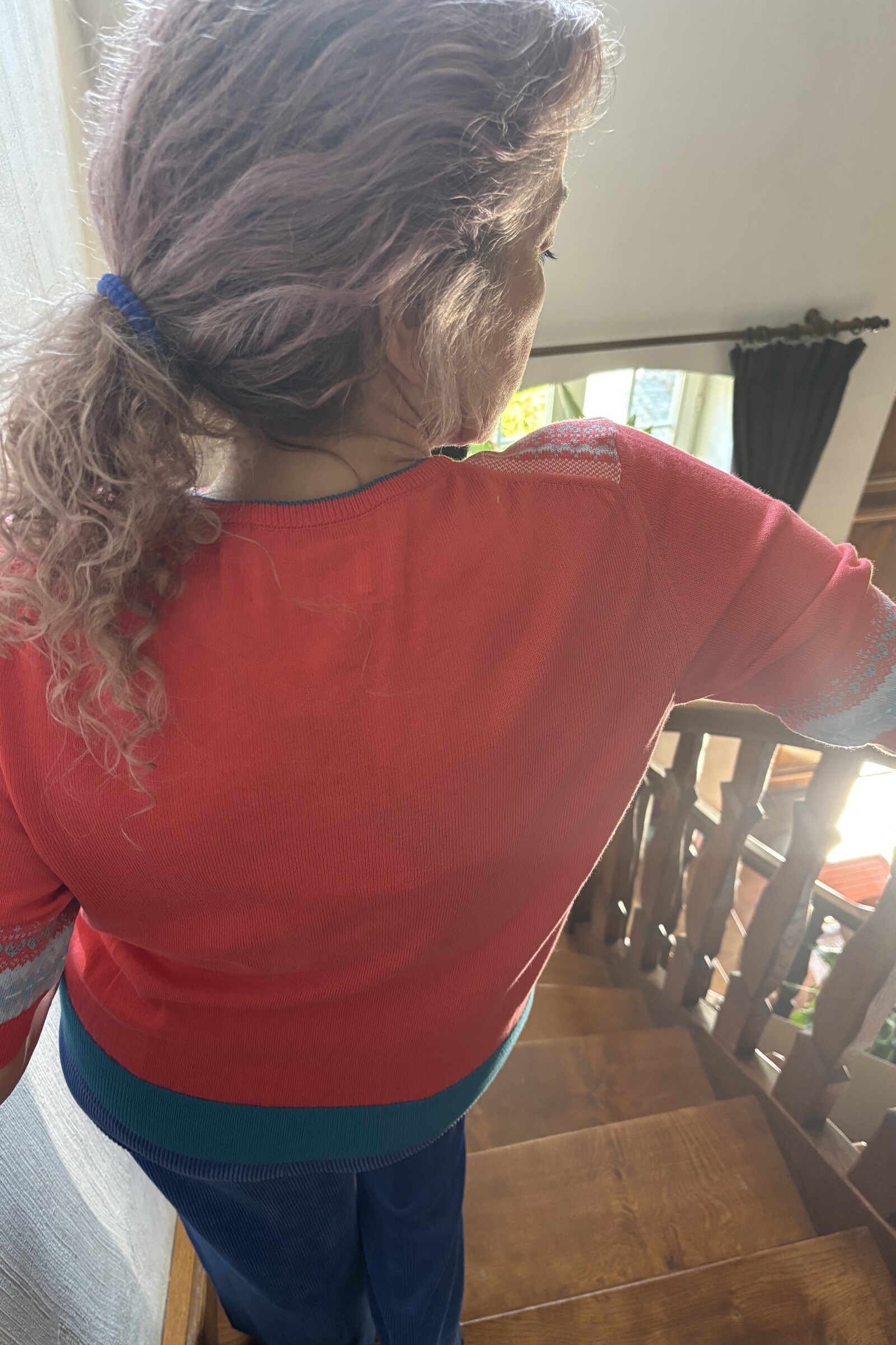 Eribé Eribé - Sailor Half Sleeve Sweater Fushia Pink